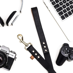 The Classic Pup: Jet Black - Leash