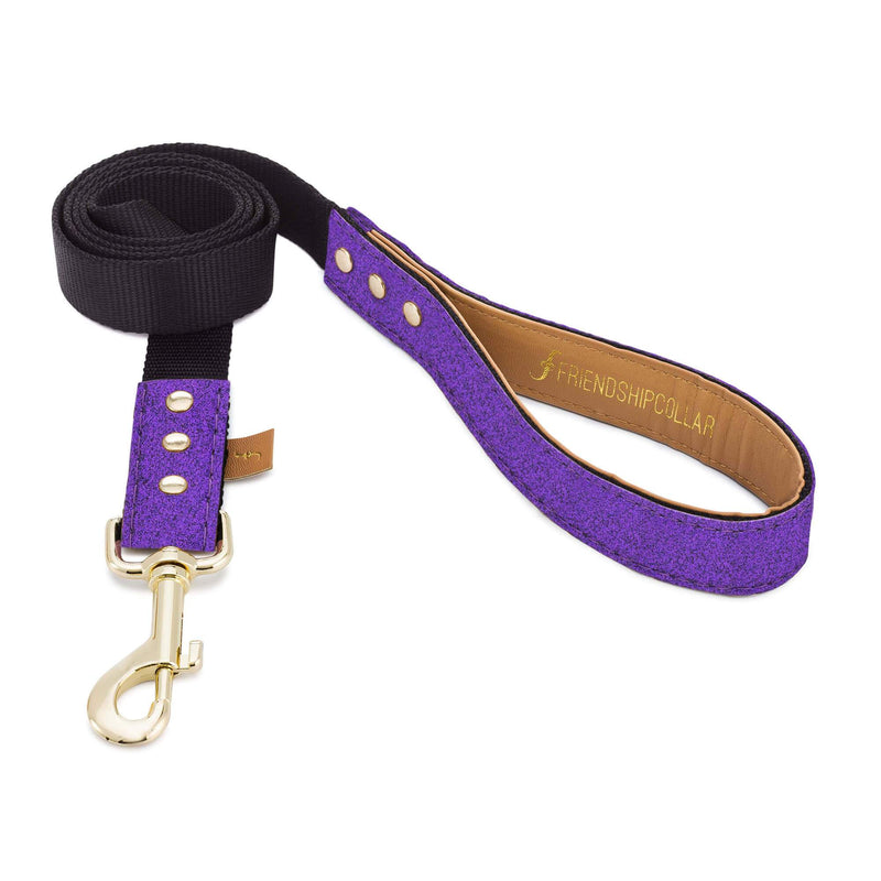 The Sparkling Pup: Glitter Purple - Leash